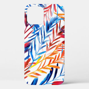 Blätter in Aquarellfarben nahtlos Case-Mate iPhone Hülle