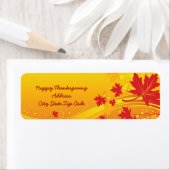 Blätter in Herbstfarben für benutzerdefinierte Adr (Insitu)