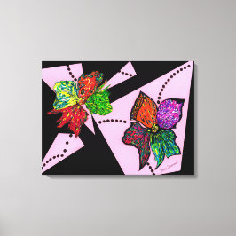 Blätter in Motion Canvas Print Leinwanddruck