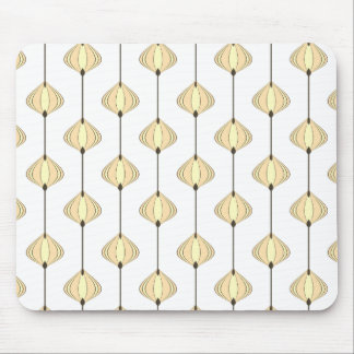 Blätter in Sepia Mousepad