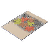 Blätter in Spiralform Notizblock (Linke Seite)