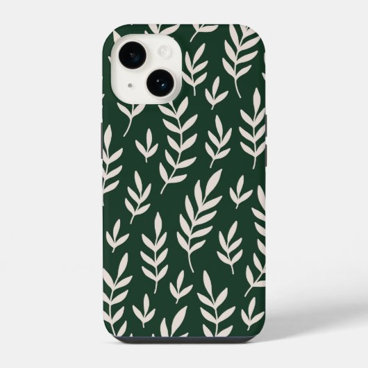 Blätter iPhone Hülle (Rückseite)
