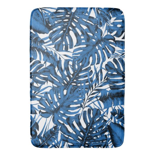 Blätter Island Badematte (Vorderseite Vertikal)