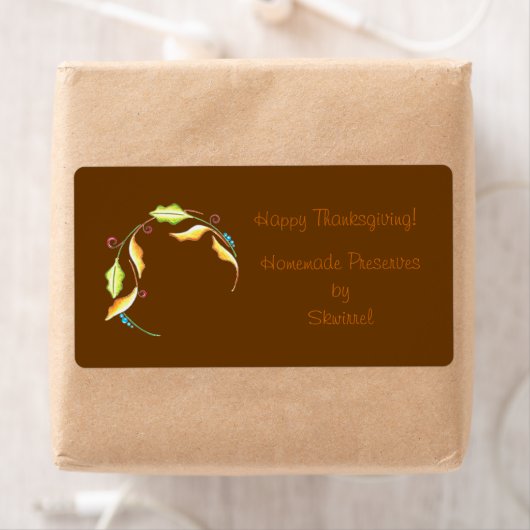 Blätter ~ Jar Label (Insitu)