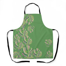 Blätter Jazz / Green Dusty Pink 4