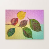 Blätter Jigsaw-Puzzle Puzzle (Horizontal)