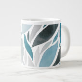 Blätter Jumbo-Tasse (Vorderseite Rechts)