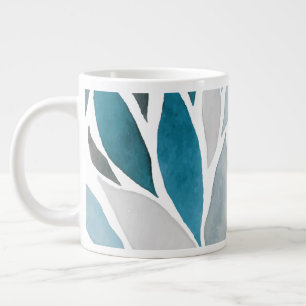 Blätter Jumbo-Tasse