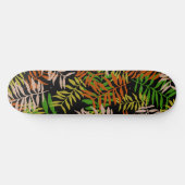 Blätter JUNGLE NATUR Skateboard (Horizontal)