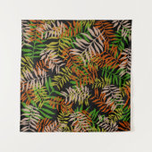 Blätter JUNGLE NATUR Wandteppich (Vorderseite (Horizontal))