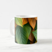 Blätter Kaffeetasse (Vorderseite Links)