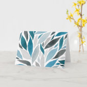 Blätter Karte (Gelbe Blume)