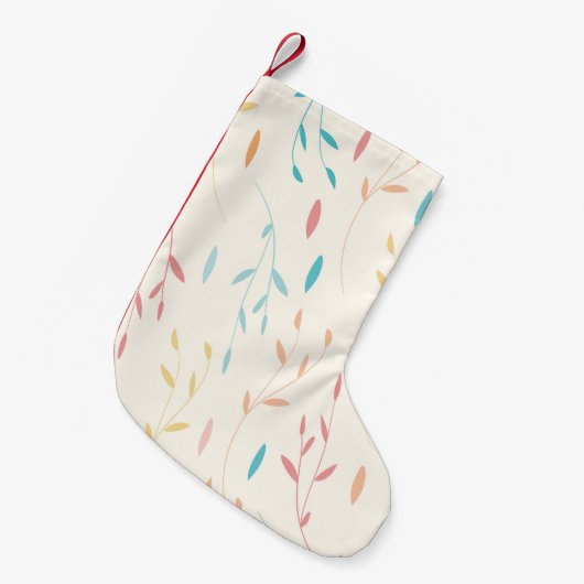 Blätter Kleiner Weihnachtsstrumpf (Vorderansicht (hängend))