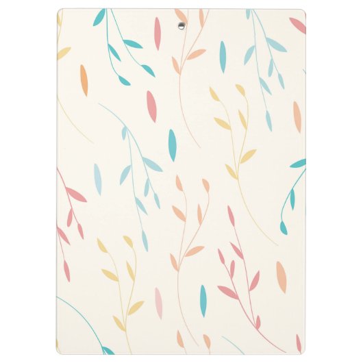 Blätter Klemmbrett (Rückseite)