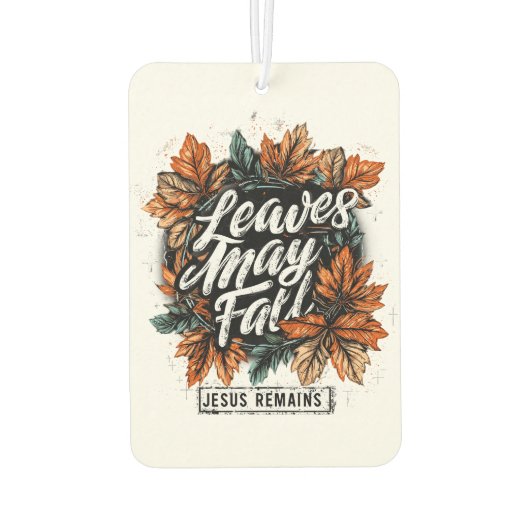 Blätter können fallen... autolufterfrischer (Rückseite)