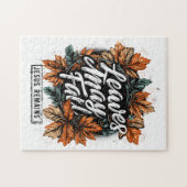 Blätter können fallen... puzzle (Horizontal)