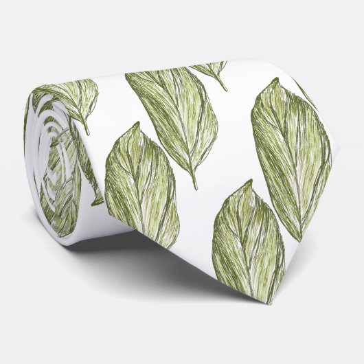 Blätter Krawatte (Gerollt)