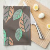Blätter Küche Handtuch (Viertel Falte)