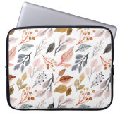 Blätter Laptopschutzhülle (Vorderseite)