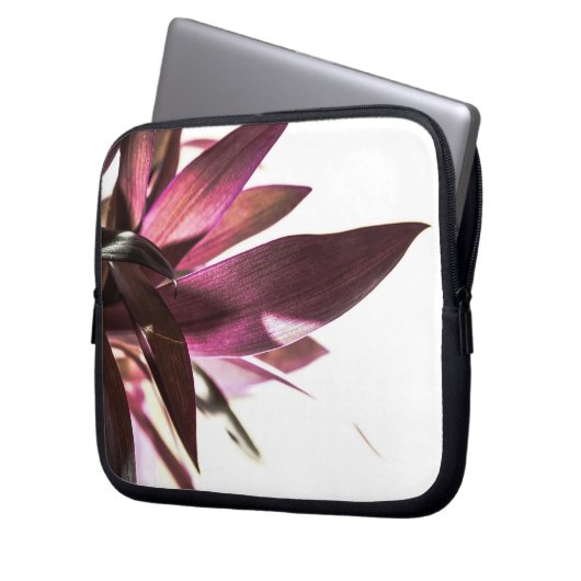 Blätter Laptopschutzhülle (Vorderseite Links)