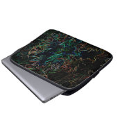 Blätter...... Laptopschutzhülle (Vorne Knopf)
