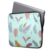 Blätter Laptopschutzhülle (Vorderseite Links)