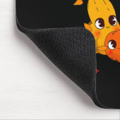 Blätter Lattes Pumpkin Gewürz Herbst HerbstHallowe Mousepad (Ecke)