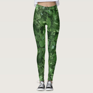 Blätter Leggings
