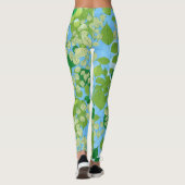 Blätter Leggings (Rückseite)