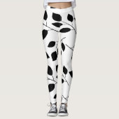 Blätter Leggings (Vorderseite)