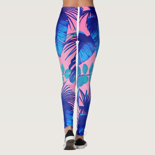 Blätter Leggings (Rückseite)