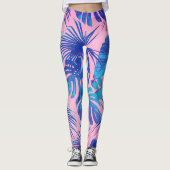Blätter Leggings (Vorderseite)