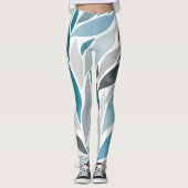 Blätter Leggings (Vorderseite)