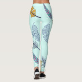 Blätter. Leggings (Rückseite)
