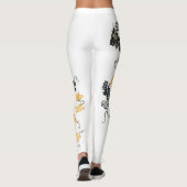 Blätter Leggings (Rückseite)