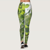 Blätter Leggings (Rückseite)