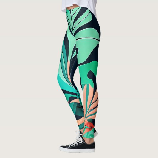 Blätter Leggings (Links)