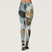 Blätter Leggings (Rückseite)
