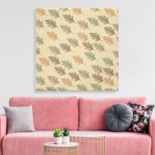 Blätter Leinwanddruck (Insitu (Wohnzimmer))