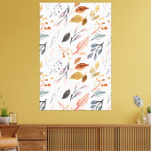 Blätter Leinwanddruck (Insitu (Wohnzimmer))