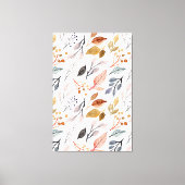 Blätter Leinwanddruck (Vorderseite)