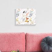 Blätter Leinwanddruck (Insitu (Wohnzimmer))