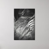 Blätter Leinwanddruck (Vorderseite)