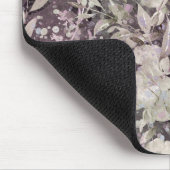 Blätter magisch - bearbeitbarer Text Mousepad (Ecke)