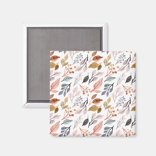 Blätter Magnet (Vorderseite/Rückseite)