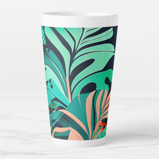 Blätter Milchtasse (Vorderseite)