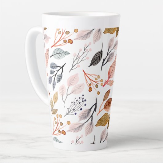 Blätter Milchtasse (Linke Ecke)