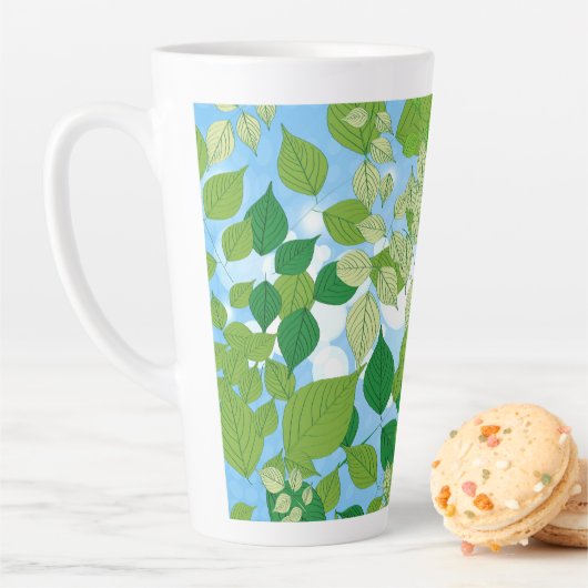 Blätter Milchtasse (Beispiel)