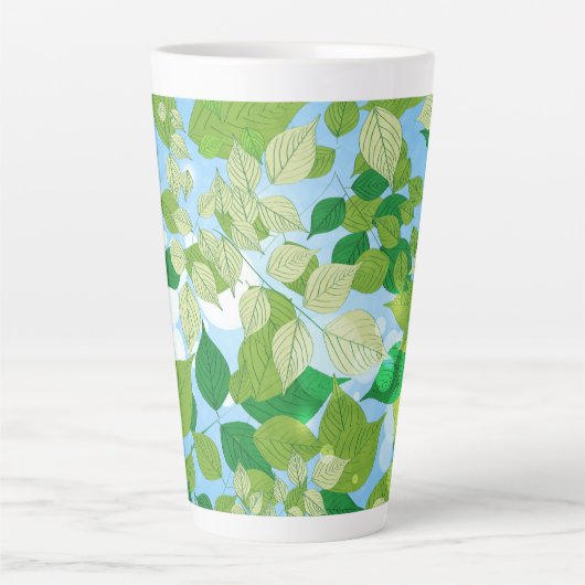 Blätter Milchtasse (Vorderseite)