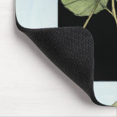 Blätter mit Dragonfly Inset von Jennifer Goldberge Mousepad (Ecke)